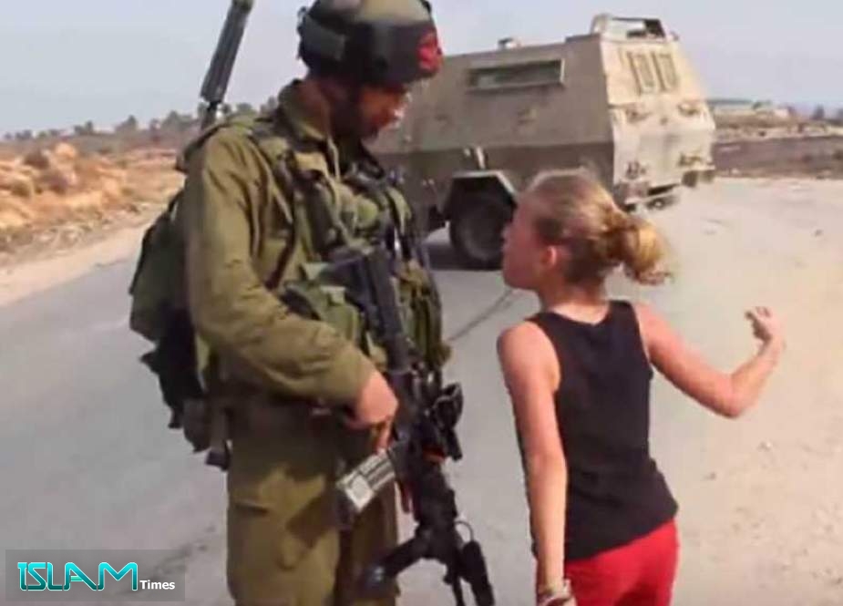 ’Ukrainian Girl Confronting a Russian Soldier’ Is Actually Palestine’s Ahed Tamimi