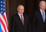 Russian President Vladimir Putin and his US counterpart Joe Biden during a summit in Geneva 2021.