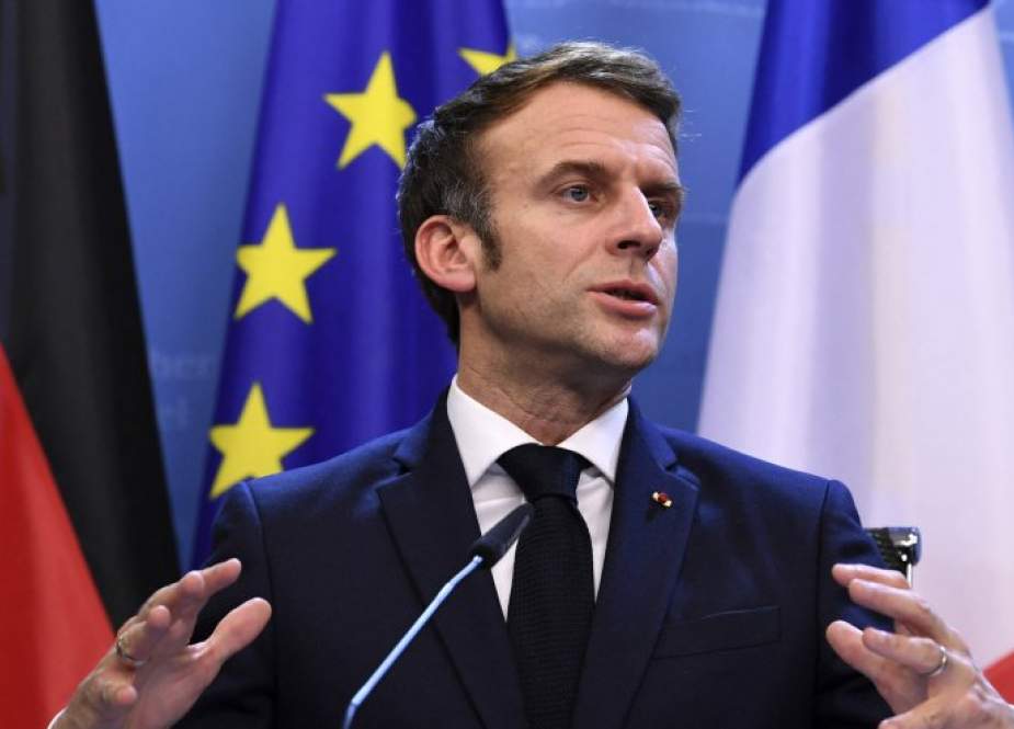 الرئيس الفرنسي: انضمام أوكرانيا إلى الاتحاد الأوروبي سيستغرق سنوات عديدة