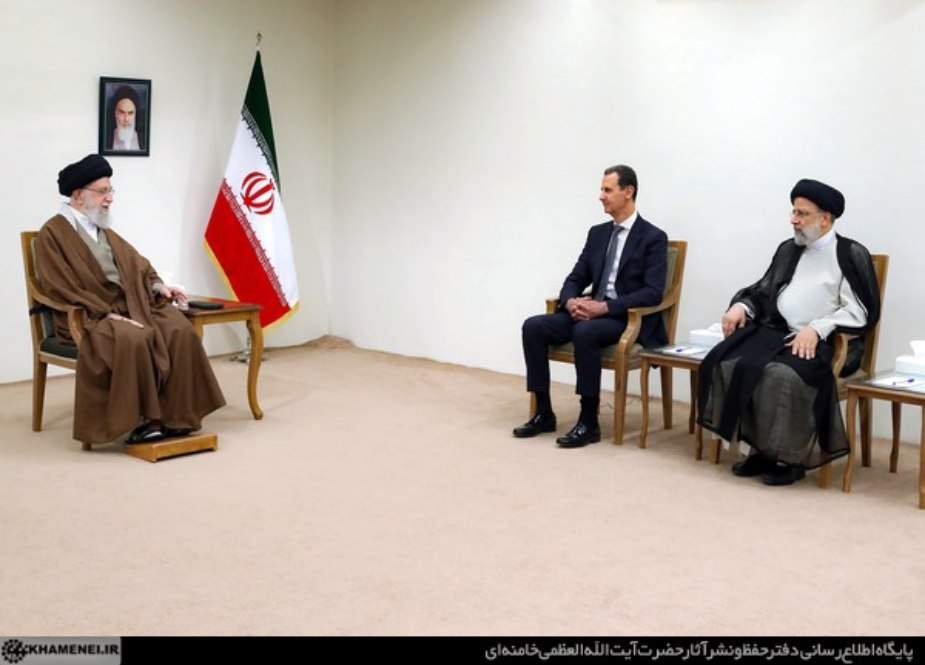 شام کے صدر بشار اسد کا دورہ تہران