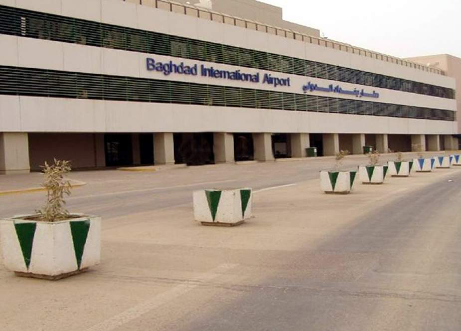 ايقاف الحركة الملاحية في مطار بغداد بسبب العاصفة الترابية