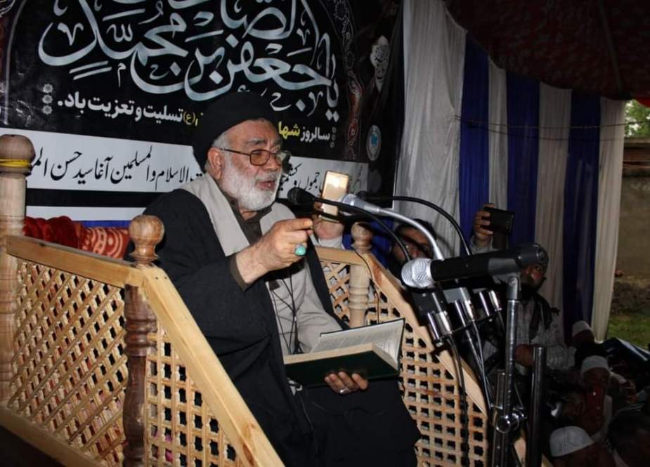 امام صادق (ع) کے یوم شہادت کی مناسبت سے ضلع بڈگام میں سالانہ مجلس حسینی