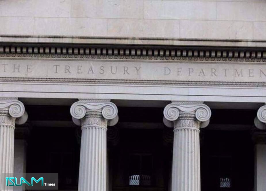 The United States Department of the Treasury is seen in Washington, DC, US, on August 30, 2020.