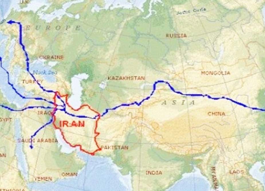 ممر إيران هو الحلقة المفقودة بين الصين وأوروبا