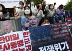 South Koreans Protest Biden’s Visit to Seoul amid Heavy Police Presence