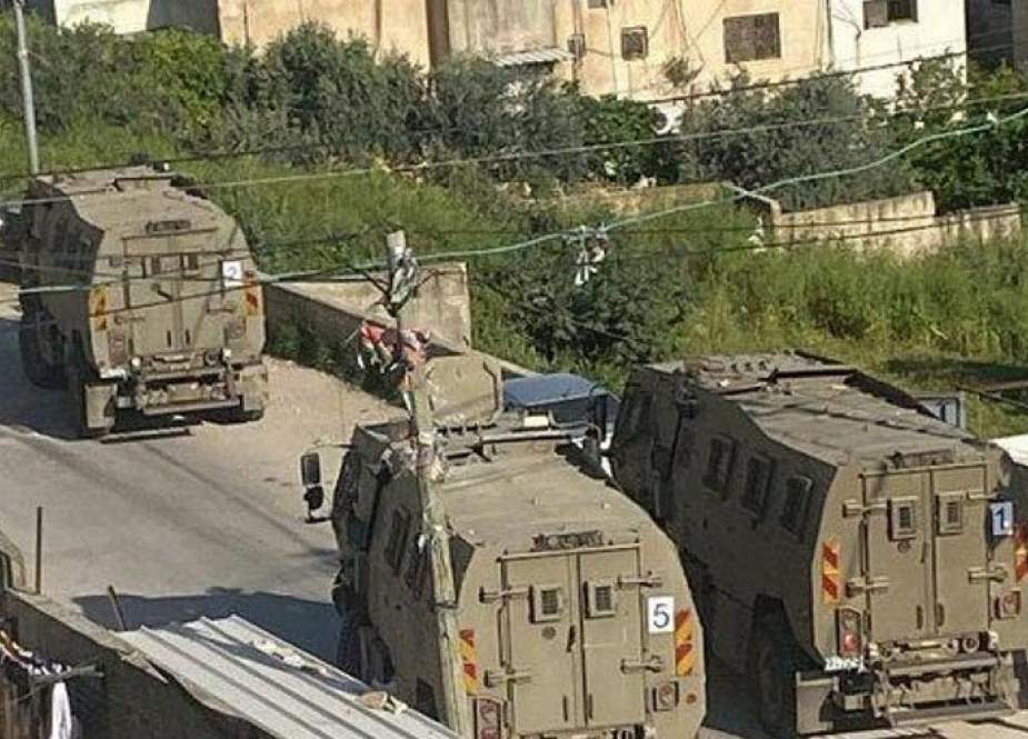 الفلسطينيون يتصدون لمحاولات قوات الاحتلال اقتحام مخيم جنين