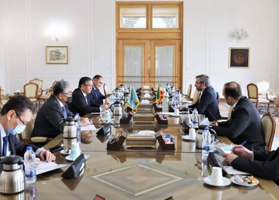 باقري كني:" إيرا ن وكازاخستان ترغبان في توسيع العلاقات الثنائية أكثر فأكثر "