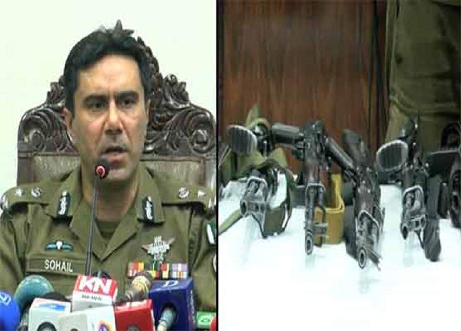 لاہور پولیس کا پی ٹی آئی رہنماوں سے بھاری اسلحہ برآمد کرنے کا دعویٰ