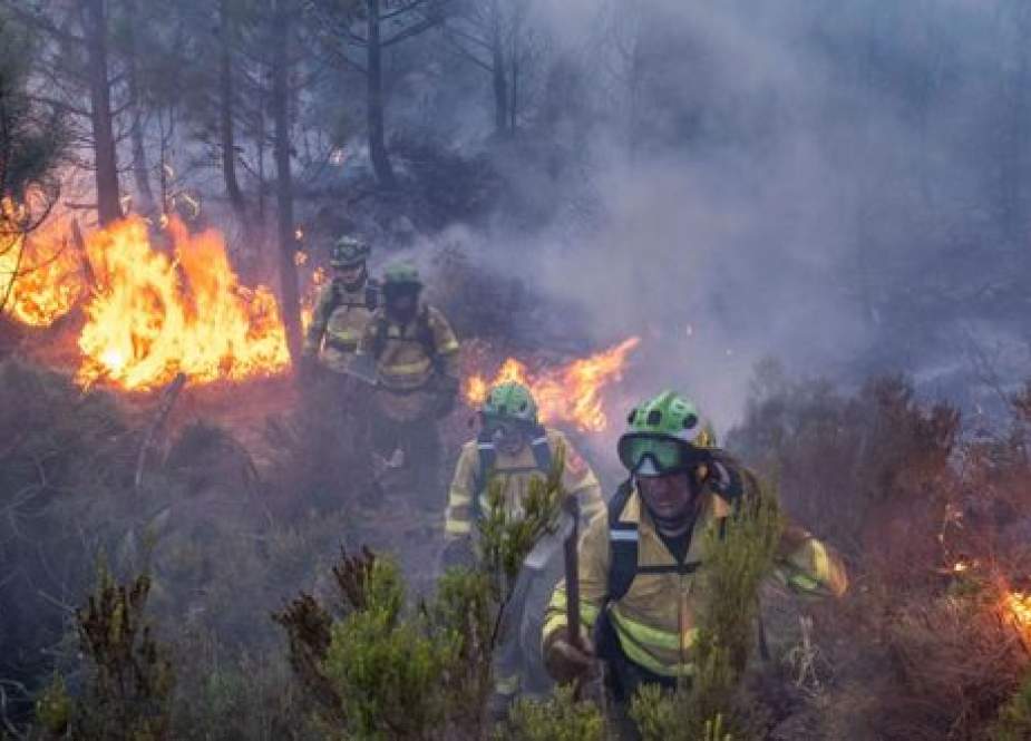 إسبانيا.. حرائق تدمر مساحات واسعة من الغابات