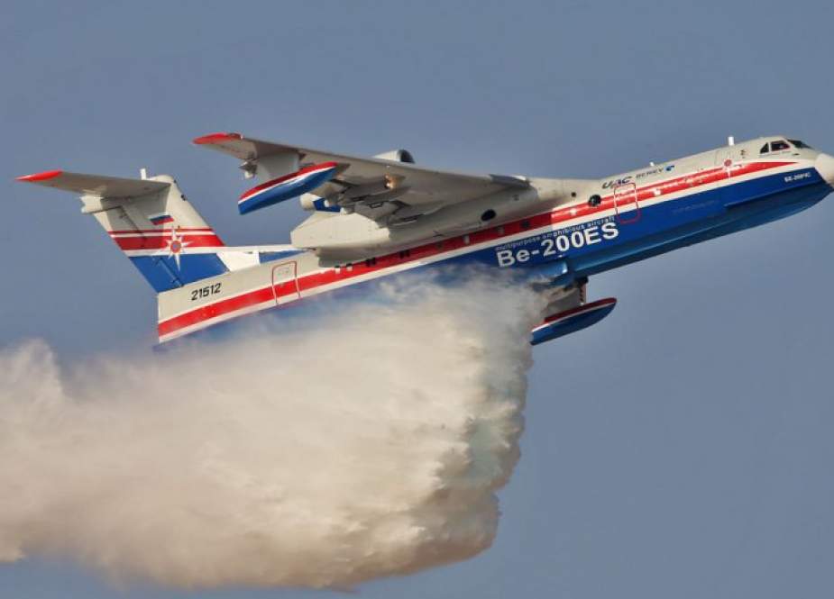 الجزائر تستأجر طائرة إطفاء روسية لمكافحة حرائق الغابات