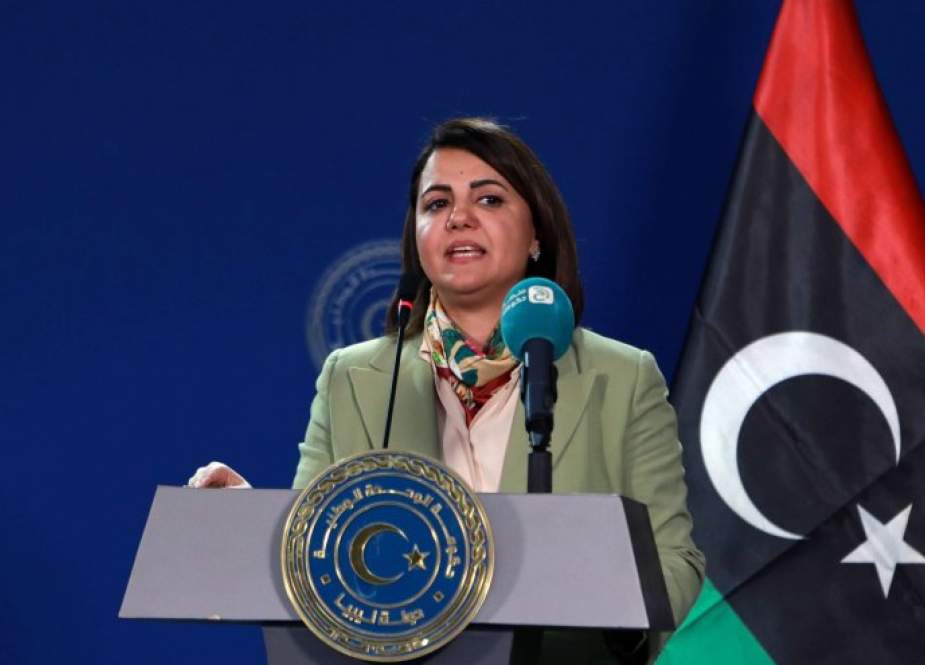 وزيرة الخارجية الليبية تؤكد على تمسك حكومة الوحدة بالسلطة