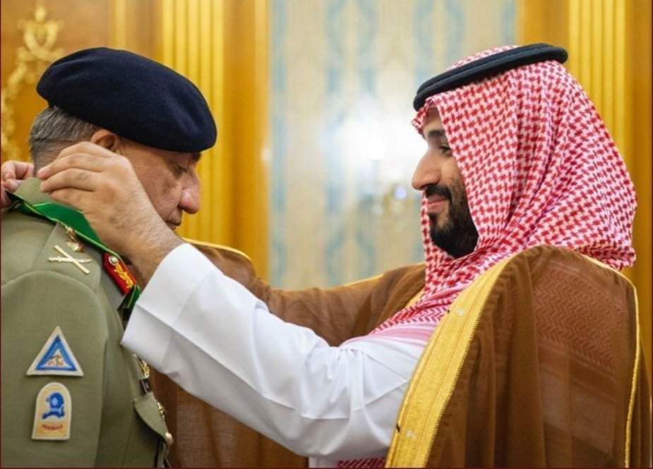 آرمی چیف کو سعودی عرب کے اعلیٰ ترین اعزاز شاہ عبدالعزیز میڈل سے نواز دیا گیا