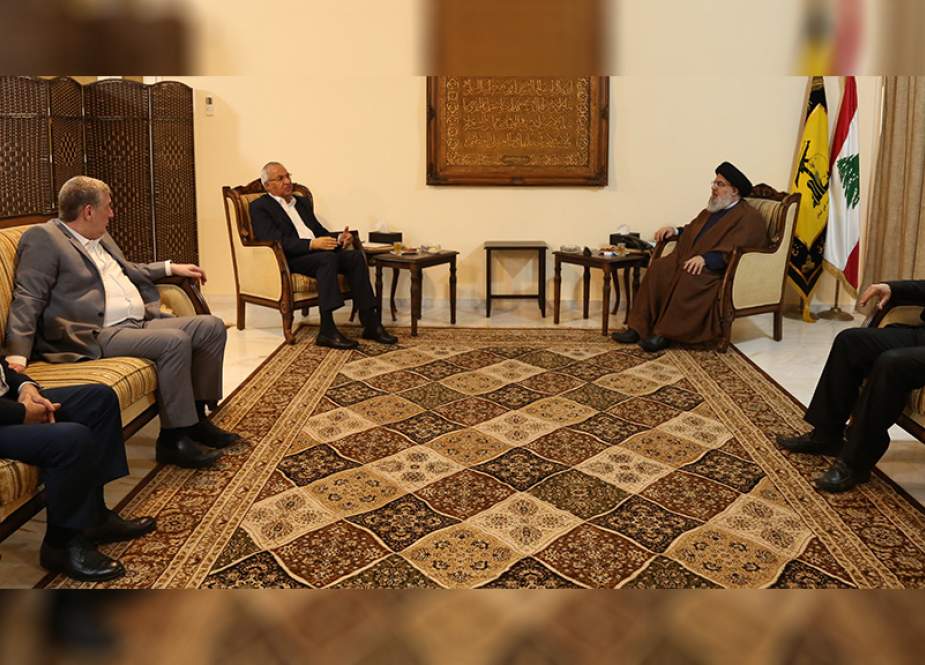Sekjen Hizbullah Sayyid Hassan Nasrallah Menerima Delegasi dari Fraksi Palestina