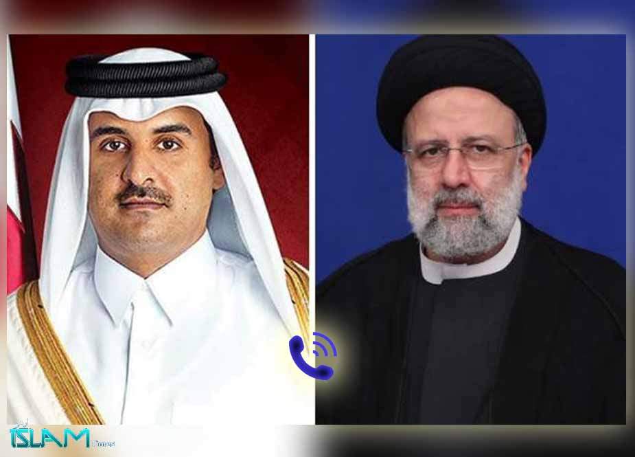 ایرانی و قطری سربراہان مملکت کی ٹیلیفونک گفتگو