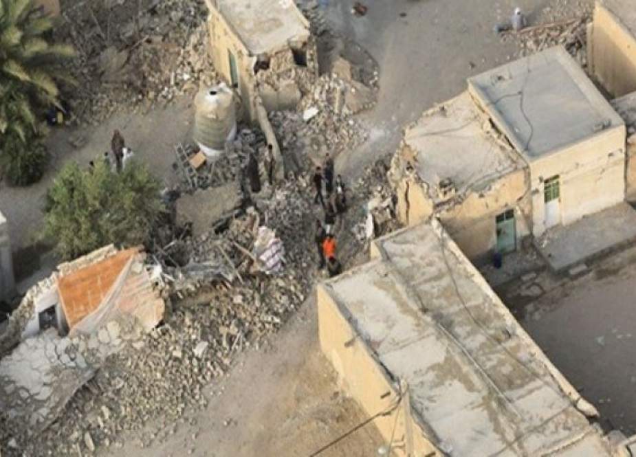 الجيش الايراني يشارك في عمليات الاغاثة بالمناطق المنكوبة بالزلزال