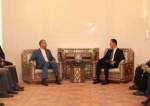 ایرانی وزیر خارجہ کی شامی صدر بشار الاسد سے ملاقات