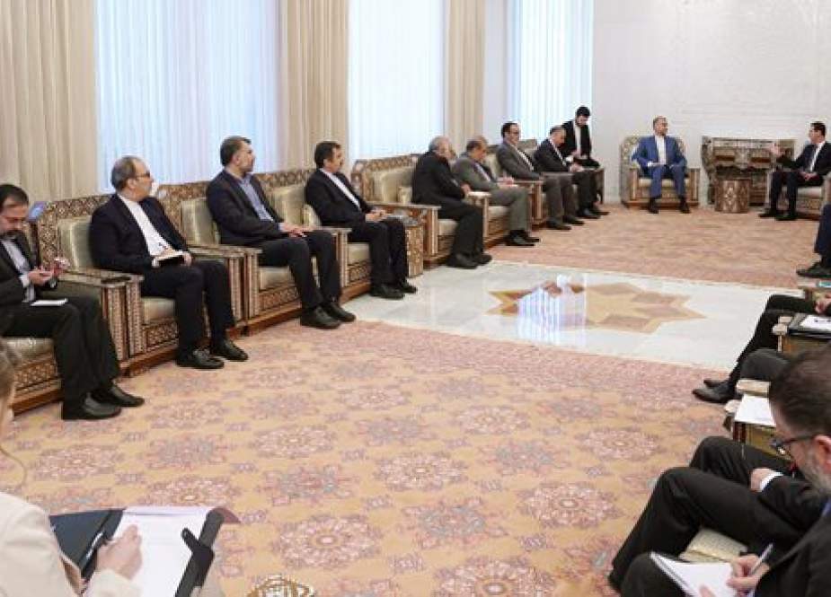 Presiden Assad Terima Menlu Iran, Pembicaraan tentang Kerjasama Erat Dua Negara