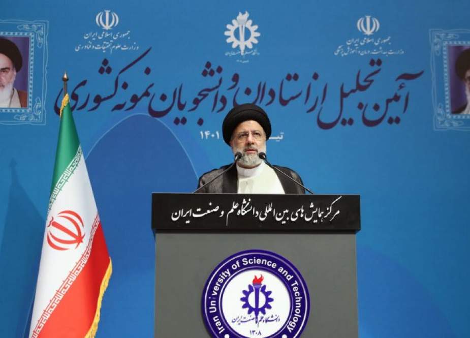 الرئيس الايراني: لن نتوقف او نتراجع وسنعمل لتحقيق التقدم في جميع المجالات