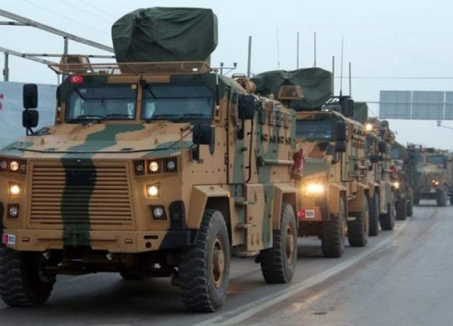 أرتال عسكرية تركية جديدة تدخل شمال حلب في سوريا