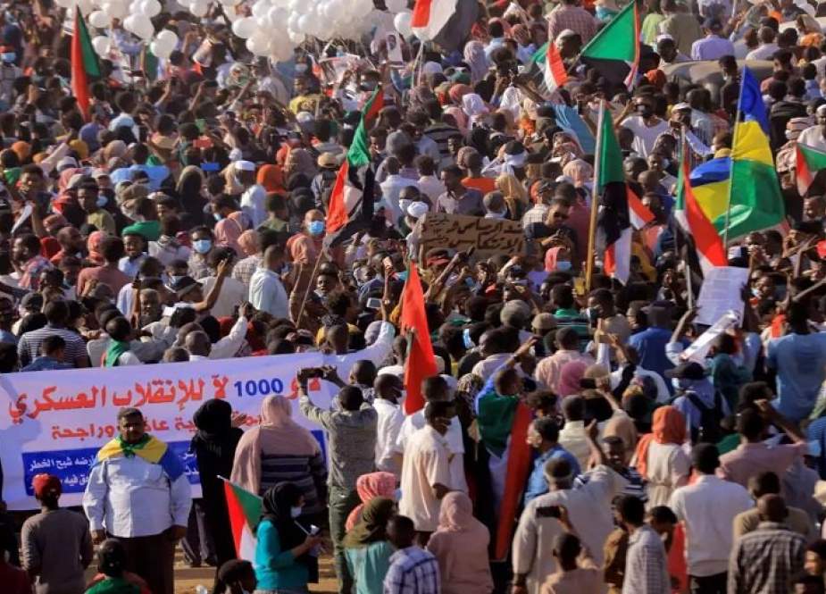 استمرار المظاهرات المناهضة للحكم العسكري في السودان