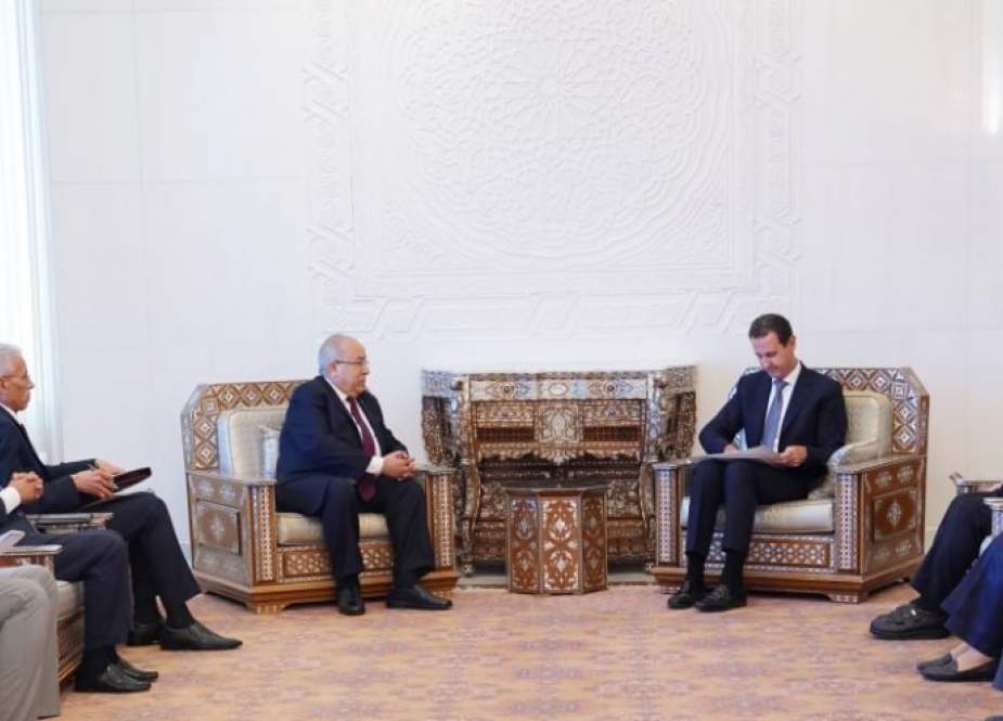 الرئيس السوري يتسلم رسالة من نظيرة الجزائري.. وهذا مضمونها؟