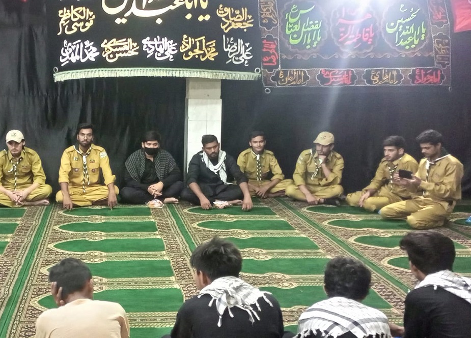 لاہور، آئی ایس او کے زیراہتمام امامیہ اسکاوٹس کے لیے تربیتی سیشنز کی تصاویر