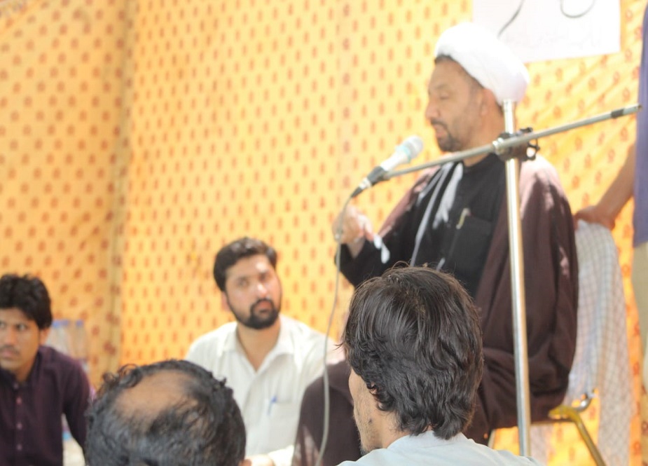 اسلام آباد، آئی ایس او کے زیر اہتمام قائداعظم یونیورسٹی میں نیاز و سبیل علی اصغر ع کی تصاویر