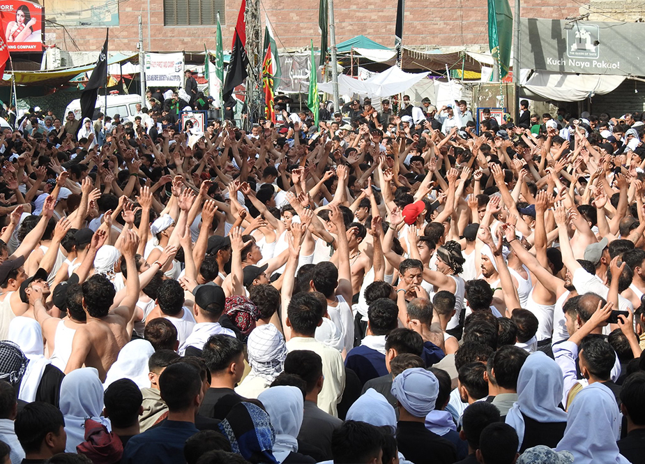 کوئٹہ، یوم شہادت امام حسین علیہ السلام کا مرکزی جلوس