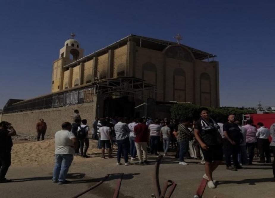 حريق جديد داخل كنيسة في مصر