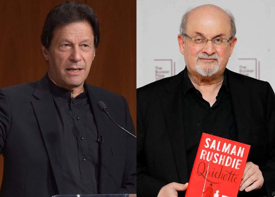 سلمان رشدی پر غصہ قابل فہم لیکن حملہ خوفناک اور افسوسناک ہے، عمران خان