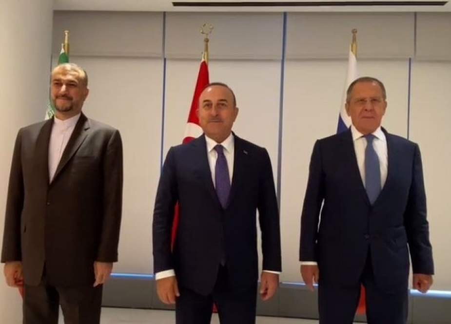 اجتماع مشترك لوزراء خارجية إيران وروسيا وتركيا في نيويورك