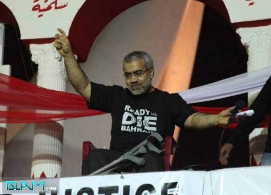 المعارض البحريني "السنكيس" يتوقف عن تناول السوائل والأملاح