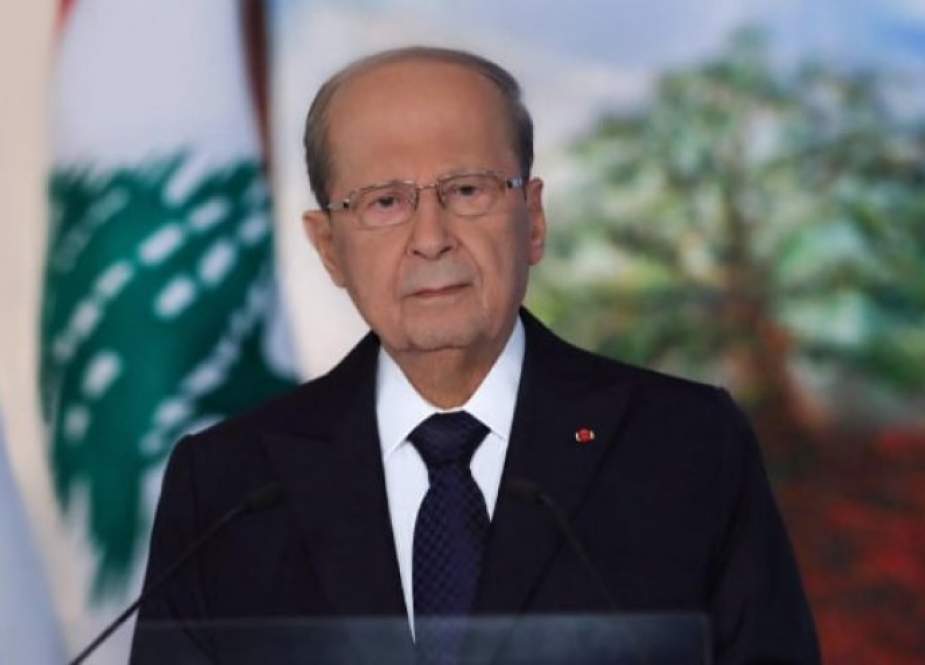الرئيس اللبناني: سننال حقنا بإستخراج النفط والغاز