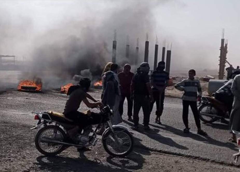 احتجاجات شعبية ضد ‘‘قسد‘‘ في دير الزور