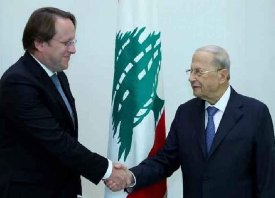 رئيس لبنان يطالب بدعم أوروبي لتسهيل عودة نازحي سوريا
