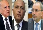 دیدار وزاری خارجه مصر، اردن و عراق در حاشیه نشست اتحادیه عرب