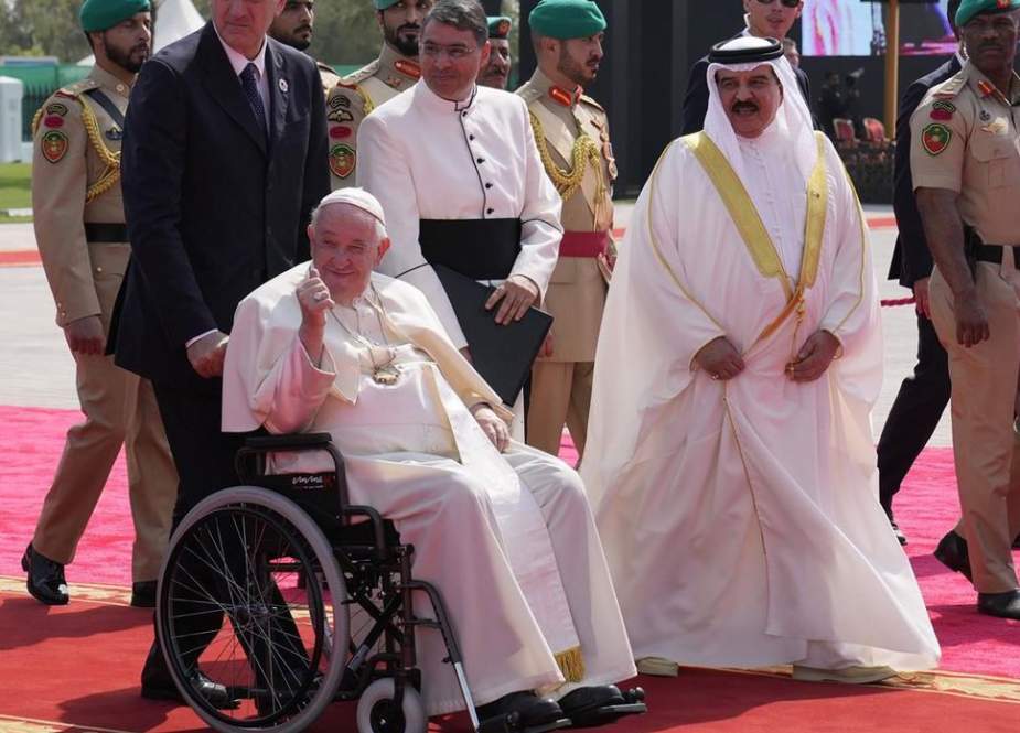 سفر پاپ فرانسیس به بحرین