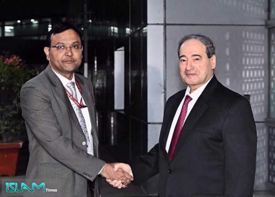 Syrian FM Arrives in India to Strengthen Bilateral Ties
