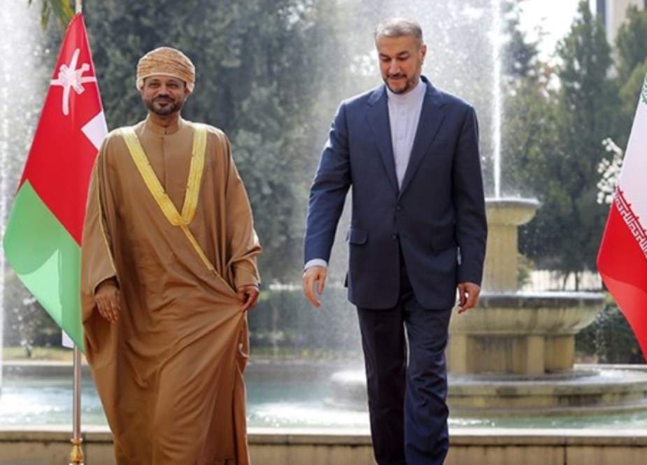 عمان کے وزیر خارجہ کا دورہ تہران