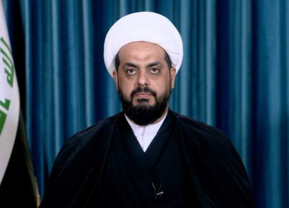 الشيخ الخزعلي يعزي بأستشهاد مجاهدي الحشد بمحافظة ديالى