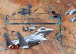 تشدید حملات هوایی اسرائیل به سوریه