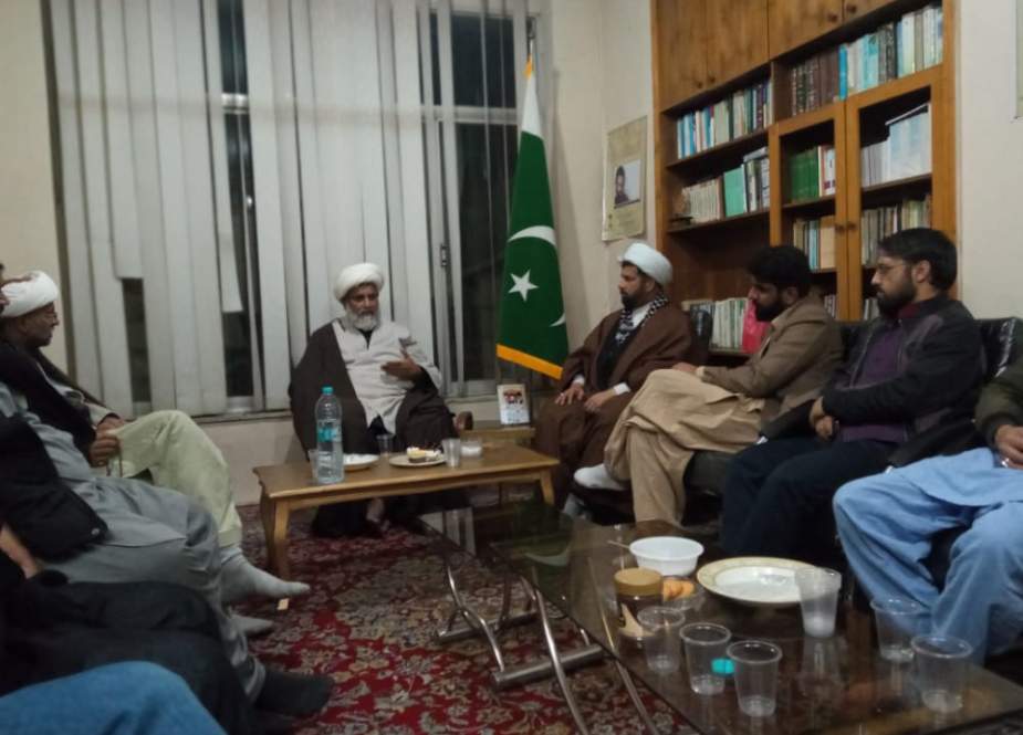 ایم ڈبلیو ایم کے سربراہ علامہ راجہ ناصر عباس جعفری کا دورہ مشہد مقدس، ذمہ داران سے ملاقات
