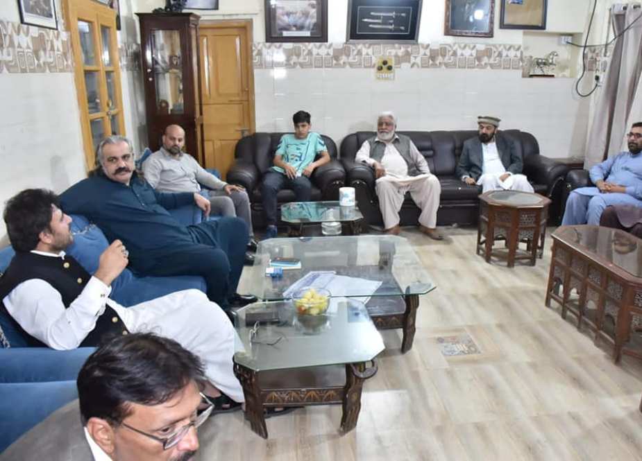ناصر عباس شیرازی کی وفد کے ہمراہ علی امین گنڈا پور سے ملاقات