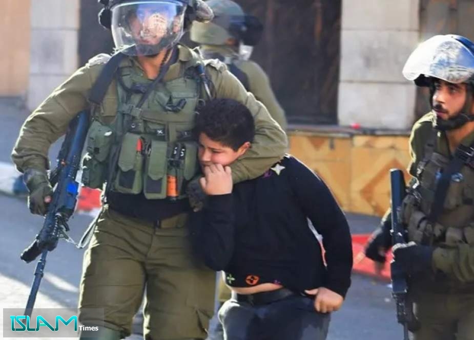 Israeli Regime Detained over 750 Palestinian Minors since January