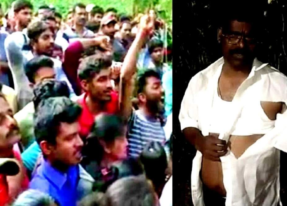 کرناٹک میں بی جے پی رکن اسمبلی کو ناراض عوام نے پیٹا اور کپڑے بھی پھاڑ ڈالے