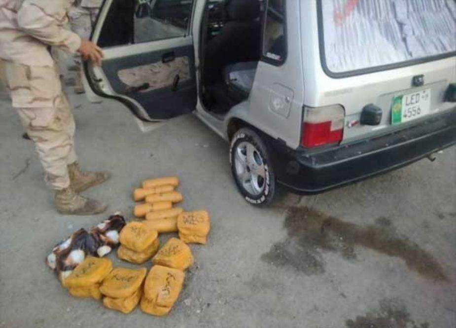 پشاور میں اے این ایف کی کارروائیوں میں بھاری مقدار میں منشیات برآمد