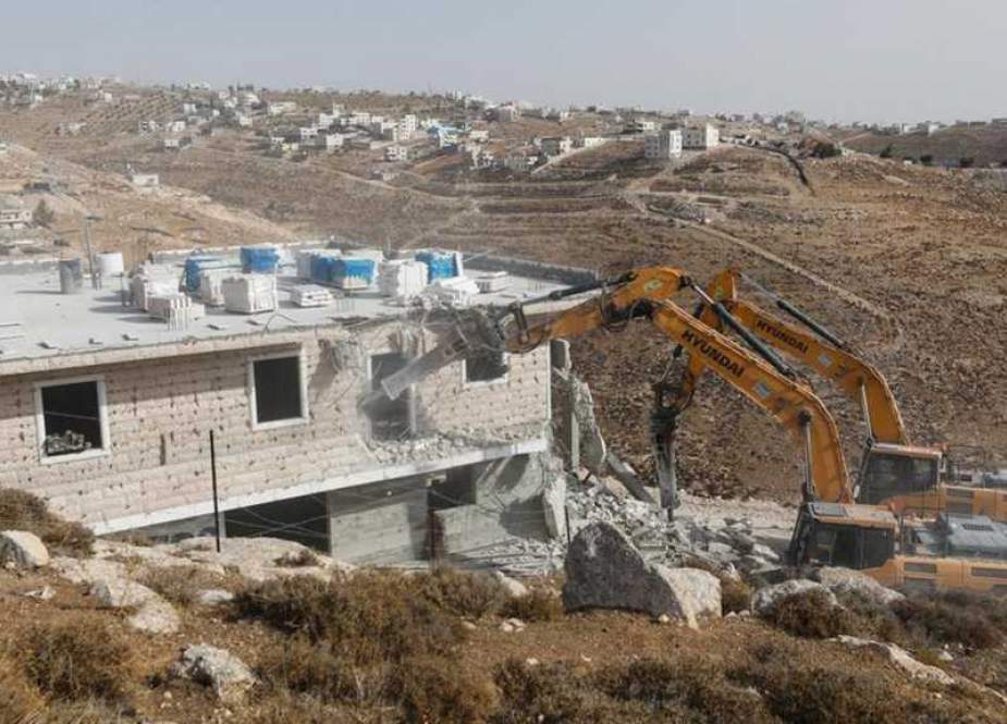 IOF Menghancurkan Sekolah Dasar Palestina yang Baru Dibangun di Tepi Barat Selatan