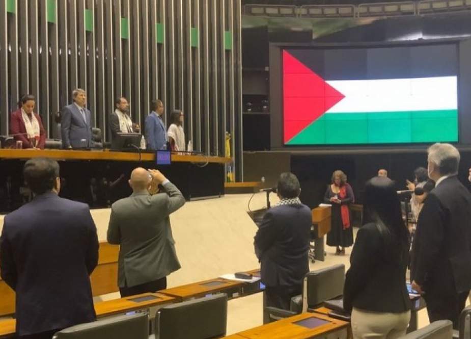 جلسة في برلمان البرازيل للتضامن مع فلسطين