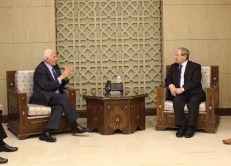 وزير الخارجية السوري يؤكد مواصلة دعم بلاده للقضية الفلسطينية