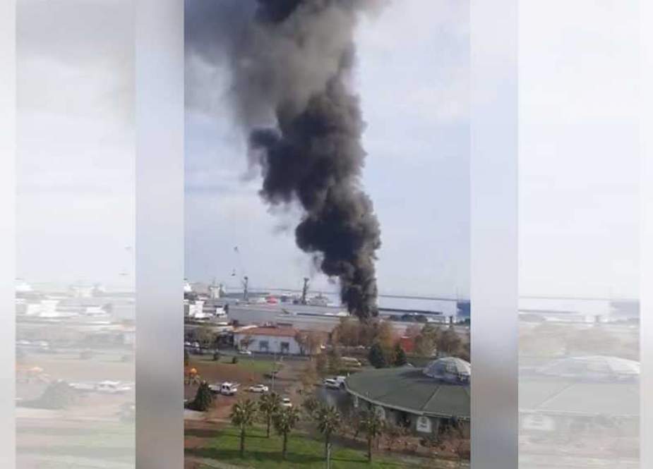 Ledakan dan Kebakaran Dilaporkan di Kota Pelabuhan Samsun Turki 